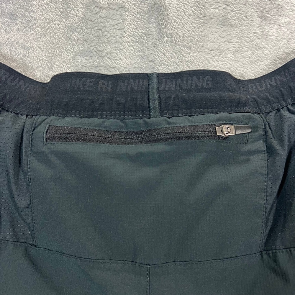 Nike Stride 7" 2 in 1 Running Shorts Mens Medium Black Dri-FIT DM4759 Training - Picture 7 of 16